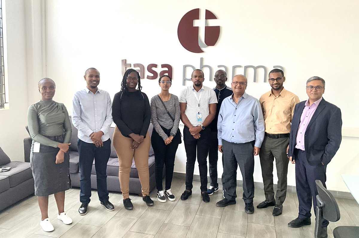 BioVaxInstitute's tweet image. @BioVaxInstitute paid a courtesy call to Tasa Pharma as part of ongoing engagements to strengthen collaboration within Kenya’s pharmaceutical manufacturing ecosystem. The visit provided an opportunity for knowledge exchange on quality systems, local manufacturing capabilities,…