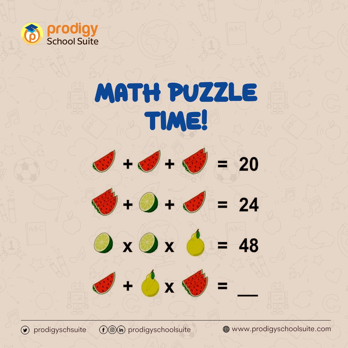 Prodigy School Suite tweet media