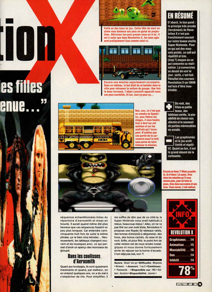AllmightoFranky's tweet photo. On termine pour aujourd'hui avec les tests de #RevolutionX et #FranticFlea sur #Snes,puis #KirbysDreamLand2 sur #GameBoy,à demain pour la suite et fin de ce numéro 5/5 https://t.co/kEpVUzRAXl