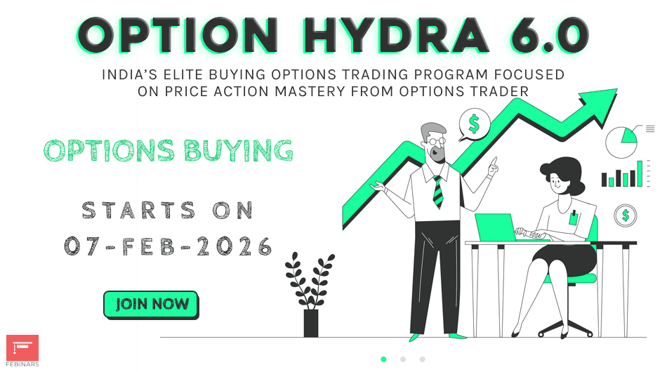 febinars's tweet photo. 🚀Option Hydra 6.0

5 Days Intensive Weekend Training on Options Buying

📅Starts 07 FEB 2026

https://t.co/yDvM3vhFLy

🎯TODAY: Keys to Successful Option Buying

📌Preview Webinar of Option Hydra

⏰Today | 02 PM – 04 PM

Don’t miss it!

https://t.co/aKlIegaZnC https://t.co/NbkUKpvGxO