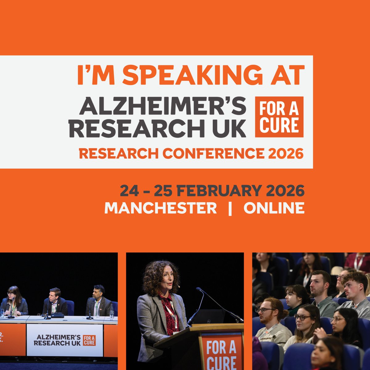 DrJamesConway's tweet image. I’m speaking at the Alzheimer’s Research UK Conference 2026 about our new paper, “Intestinal macrophages modulate synucleinopathy along the gut–brain axis”. Can’t wait to connect, share research, and learn alongside researchers at every stage of their careers.
#ARUKconf