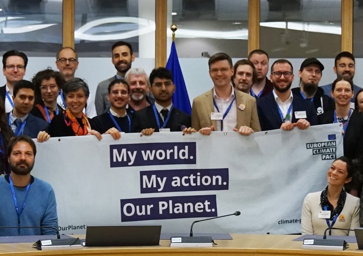 ManEco_Found's tweet photo. Great news! 🌍💚
ManEco Foundation officially joined the European Climate Pact as a Partner. Proud to support climate action in Bulgaria engaging youth, schools &amp; communities.

Together for a climate-neutral Europe! 🌱♻️

#EUClimatePact #ManEco #ClimateAction #GreenTransition https://t.co/q5ldhU2mjZ
