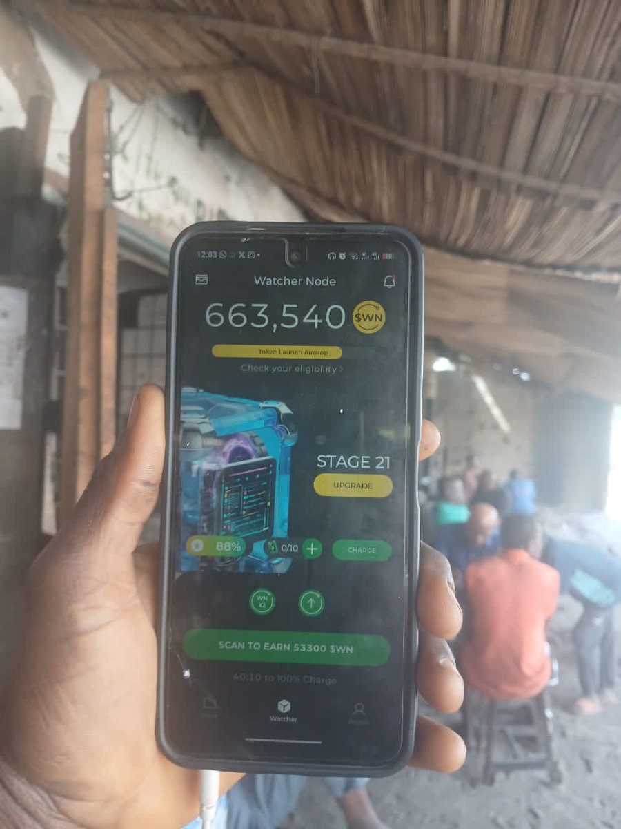 Mercy_G0's tweet photo. Lunching Watcher Node to secure @DeNetPro storage network, live from Nigeria. #WatchersEverywhere https://t.co/WeGl2ZBac5
