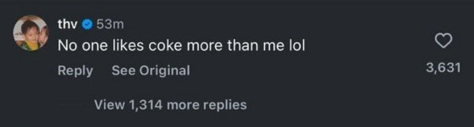 He’s also a zionis, doesn’t care about the boycott bc he’s the global ambassador of Coca Cola and makes fun of it. What a shame with this guy