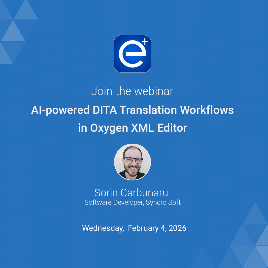 Oxygen XML Editor tweet media