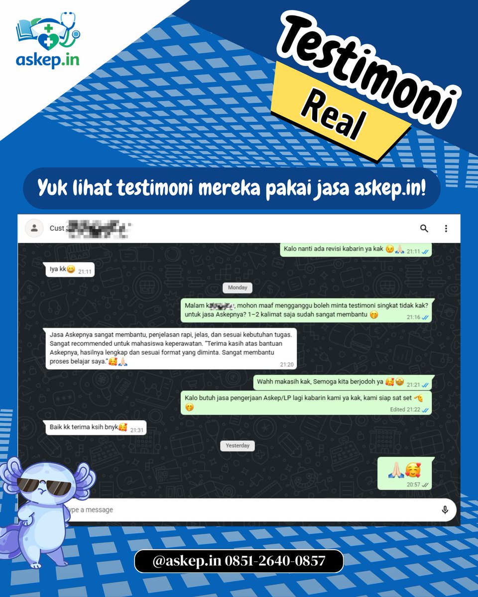 fl0snlof's tweet photo. @Elsammnbnn gaskeuuunnn! harga bisa menyesuaikan budget kamu dear <3

langsung aja chat ke https://t.co/oadfRD04pQ https://t.co/VylskH9nD5