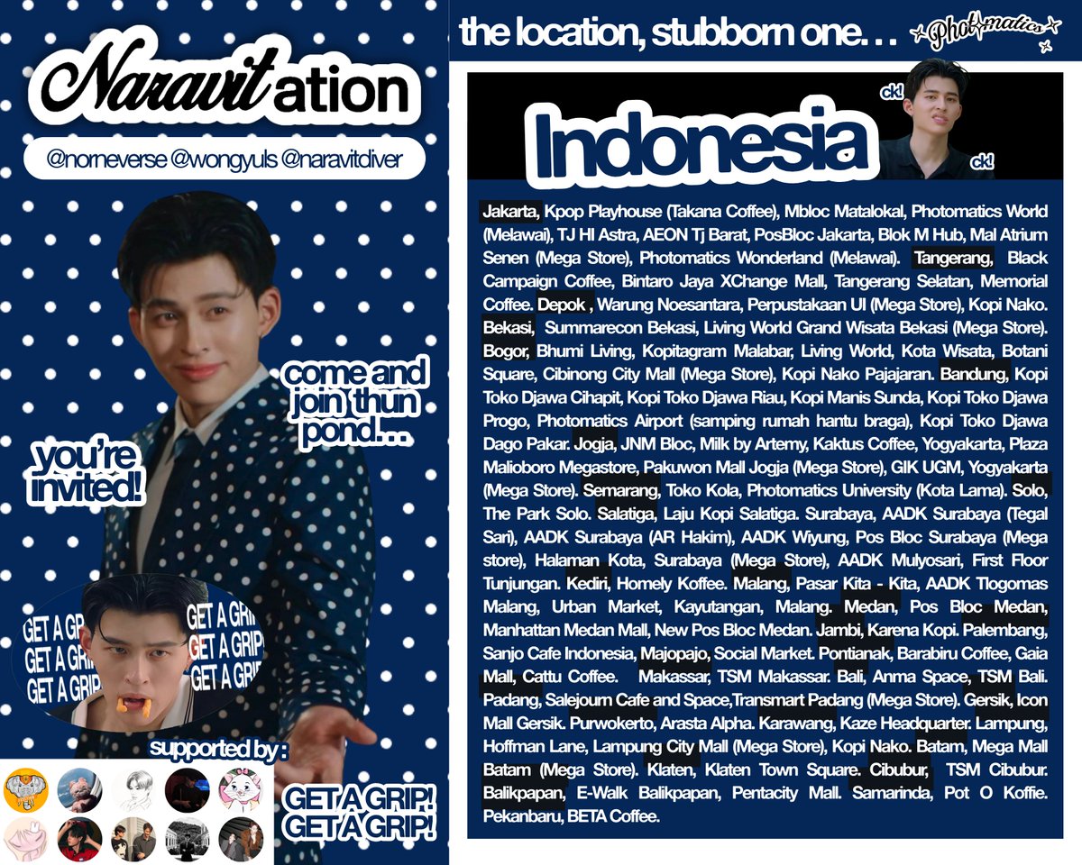 ˗ˏˋ ꒰ ✉︎ ꒱ ˎˊ˗ NARAVITATION

Pond Naravit Birthday Photobooth Event by ncusnya permpoon
<a href="/norneverse/">nolly</a> <a href="/wongyuls/">fir</a> <a href="/naravitdiver/">Firrr</a>

avail at <a href="/photomaticsid/">Si paling narsis</a>
𓆩❤︎𓆪 on 1 - 7 February 2026

don’t forget to tag us and use hashtag #NARAVITATION if you use this frame, stubborn one ⋆˙⟡