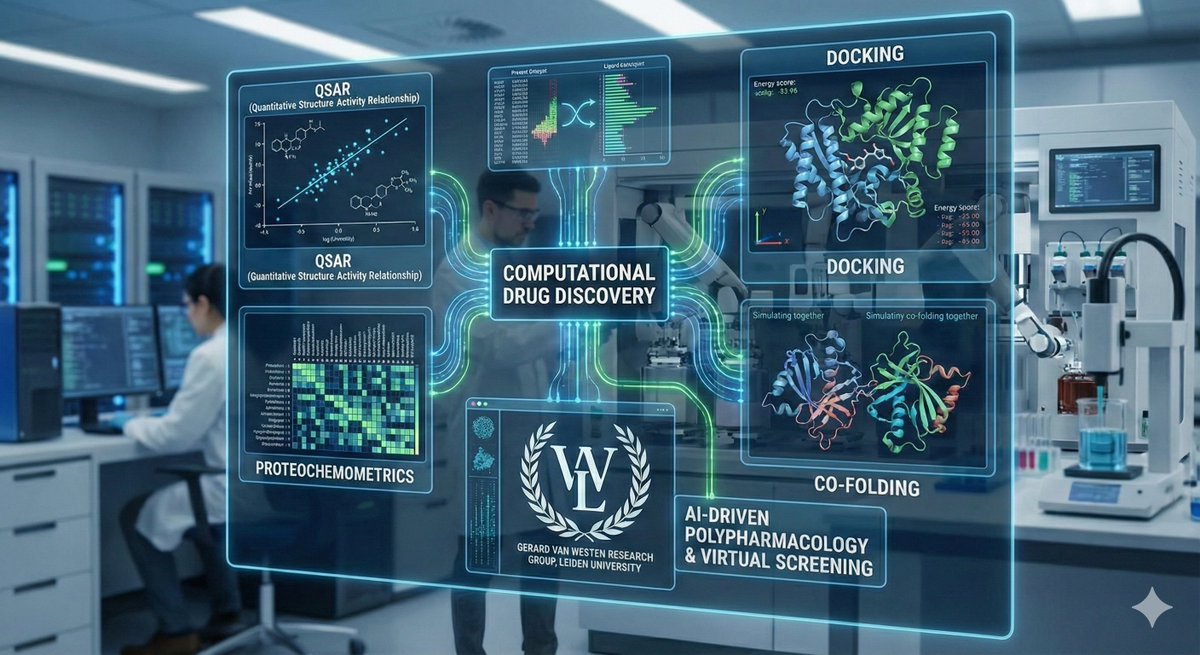 Computational Drug Discovery Leiden tweet media