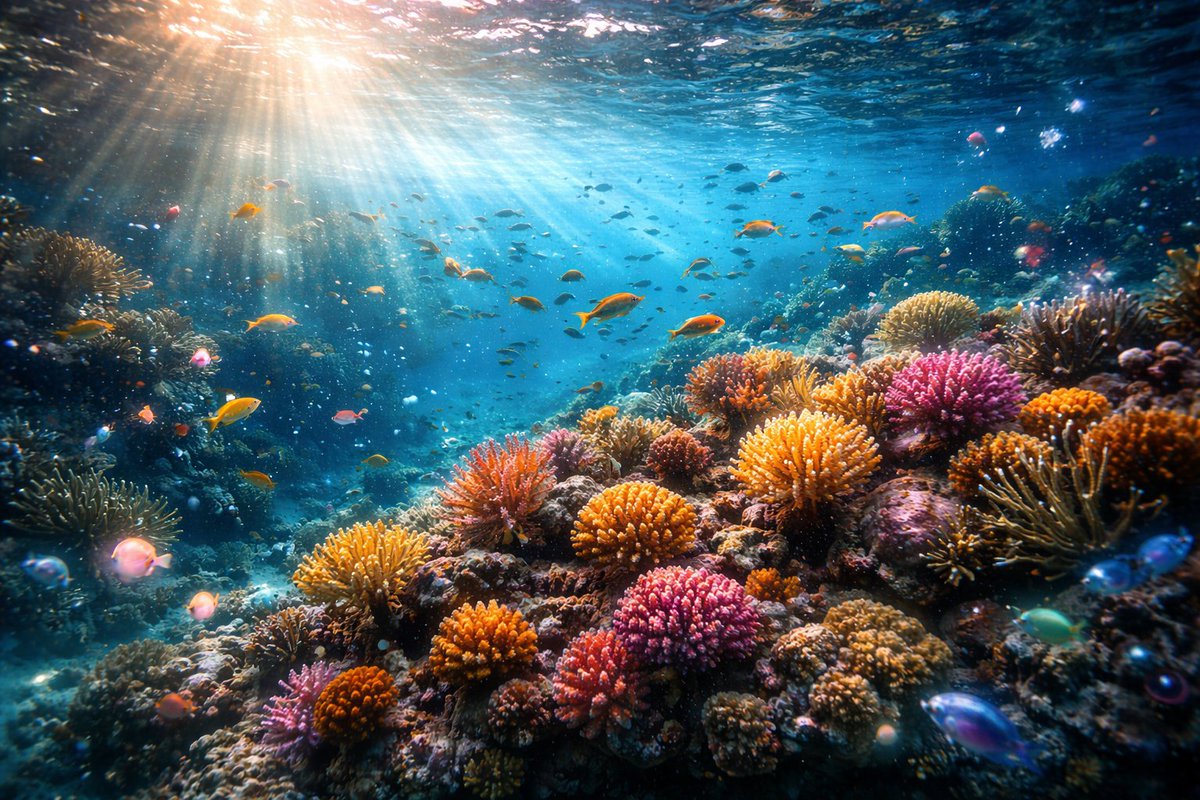 ReFiDailyNews's tweet photo. 🗞️✨The Hidden Daily Rhythm of Coral Reefs
#Boiderversity #nature #ocean #ReFiDailyNews 

https://t.co/o8mOaI6gj4 https://t.co/CtUnyGL1oR