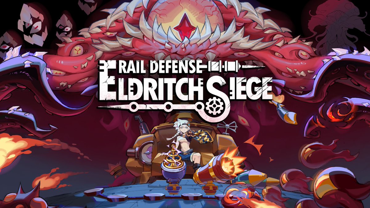 RailDefense's tweet image. Rail Defense: Eldritch Siege will be featured on Steam event #TinyRoguelikes #indiegames