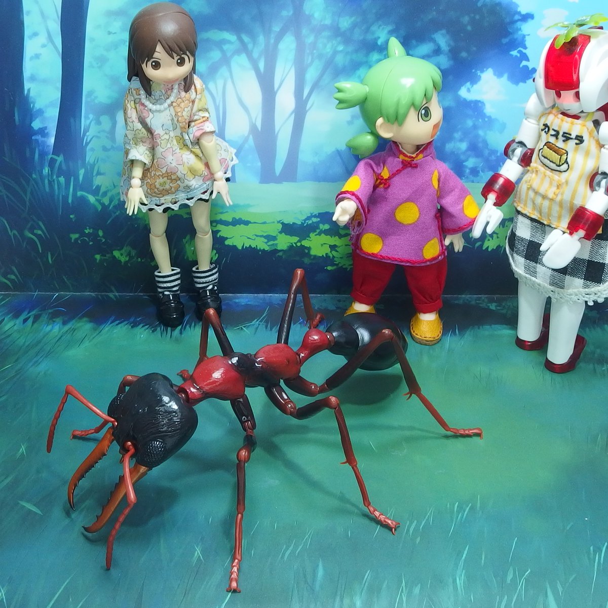 🔥虫フィギュア注意🔥※ いきもの大図鑑アドバンス ブルドッグアリ 今日