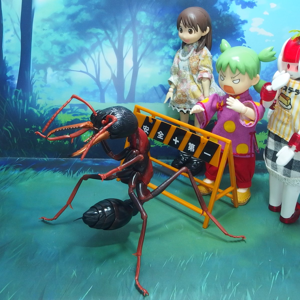 🔥虫フィギュア注意🔥※ いきもの大図鑑アドバンス ブルドッグアリ 今日