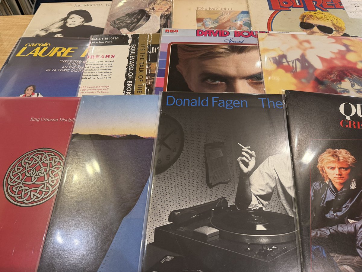 明日の入荷】 週末はロックのレコードまとめて追加します。原盤から
