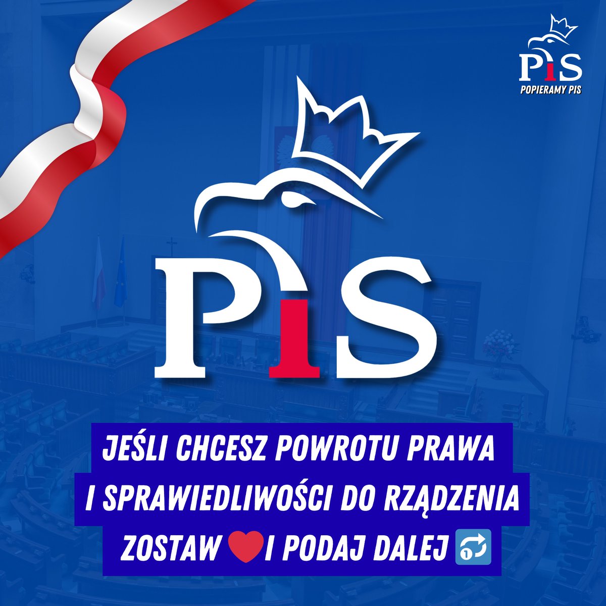 ✅ Jeśli chcesz powrotu <a href="/pisorgpl/">Prawo i Sprawiedliwość</a> do rządzenia🇵🇱 to zostaw❤️i podaj dalej 🔂