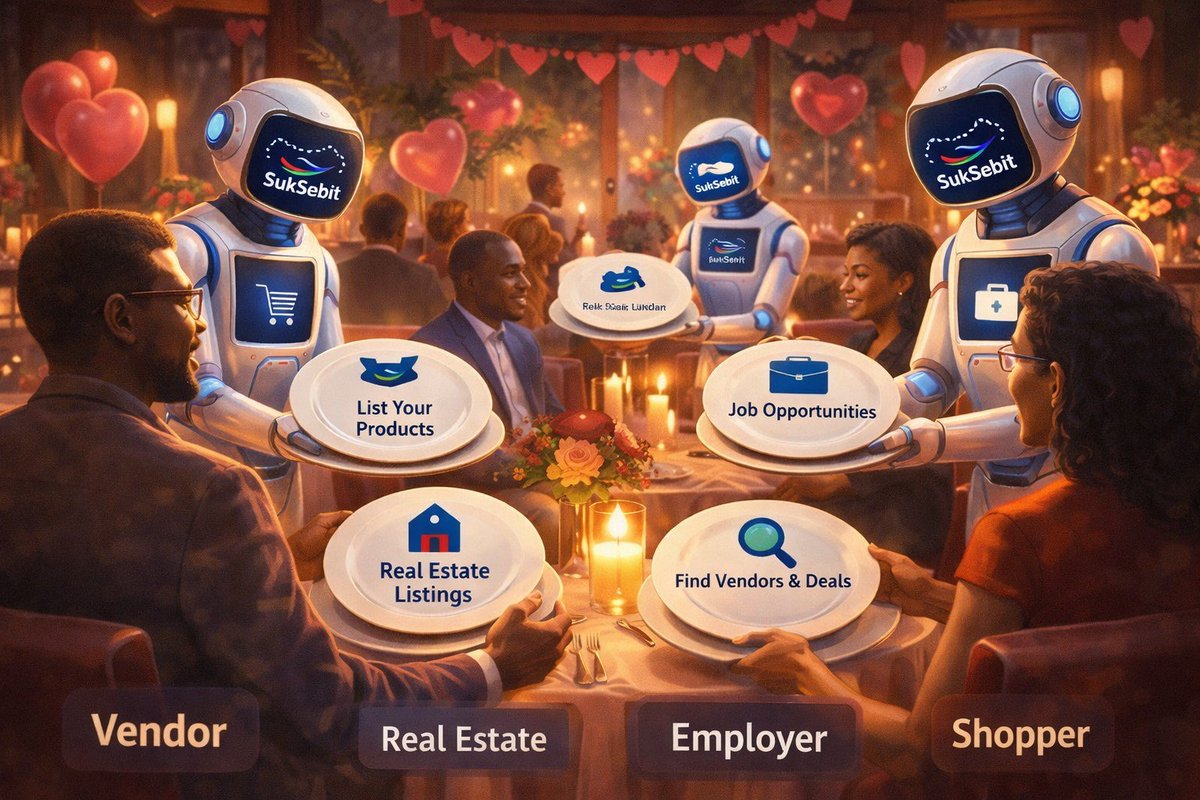 SukSebit's tweet photo. Love Is in the Deals ❤️

This Valentine’s Day, let your offers be served where buyers are already looking.

From products &amp; vendors to jobs &amp; services ✨ showcase your Valentine specials on https://t.co/vYoH19sq5C

💡 List. Promote. Connect.

 #juba
#SouthSudan https://t.co/C0MrXhvM6v
