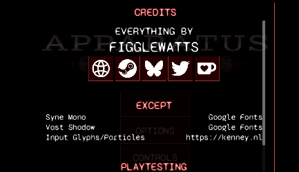 Needless to say, I find this rule incredibly ridiculous and I think it exists pretty much exclusively to ensure Steam gets their 30% cut on everything.

This was the so-called 'call to action to donate' by the way - a tiny little Ko-Fi button buried behind many menus.