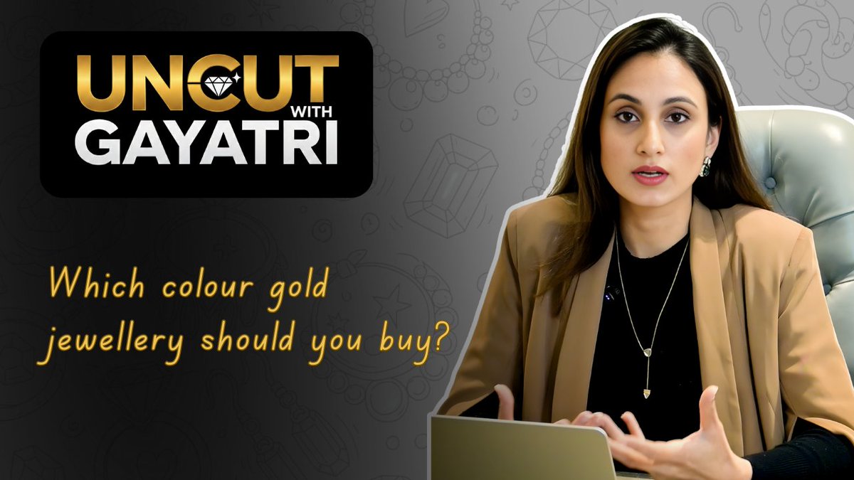GayatriJolly's tweet image. Which Gold Colour Should You Buy? Watch now!
youtu.be/U8-Adzmu-Ws?si…

#Gold #WhiteGold #YellowGold #RoseGold #FineJewellery
