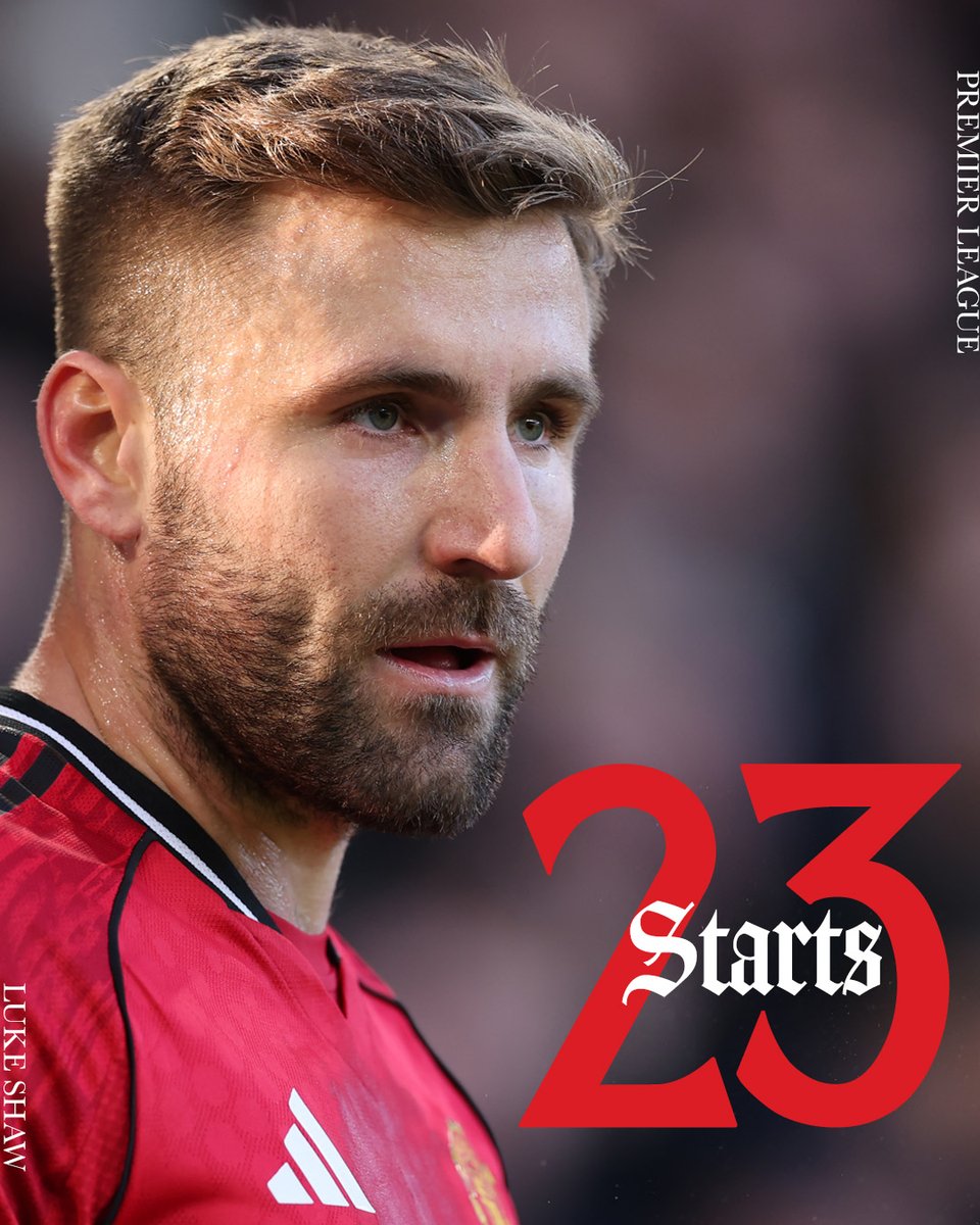 ManUtd's tweet image. The only player to start all 2️⃣3️⃣ of our #PL games so far this season 💪🔋