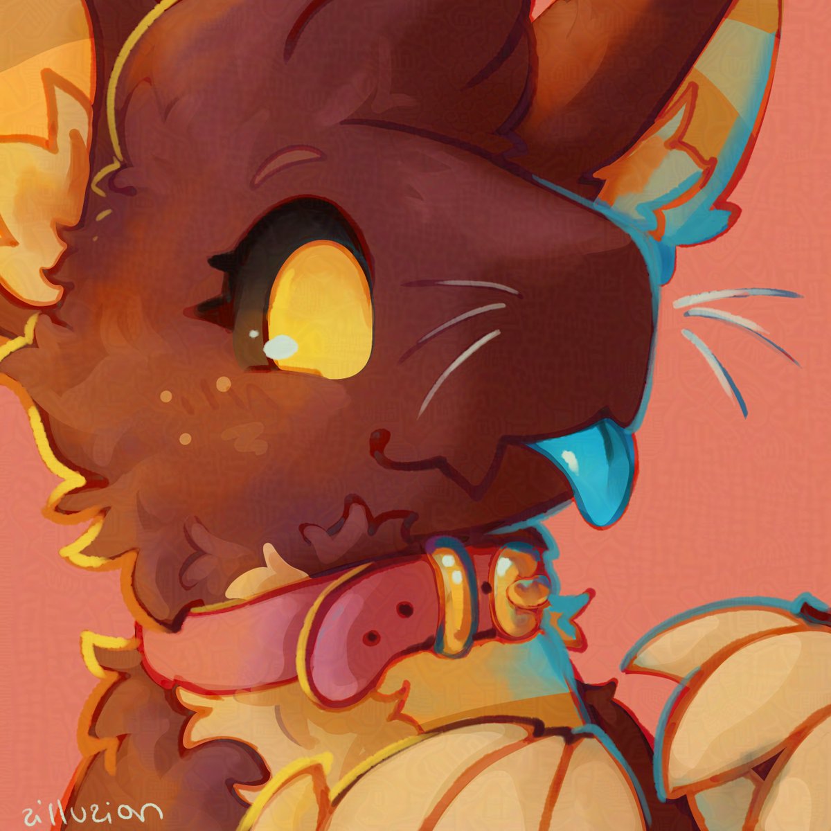 blue blep! 💙
headshot for SLYDOGG, as a gift to Kyronectis