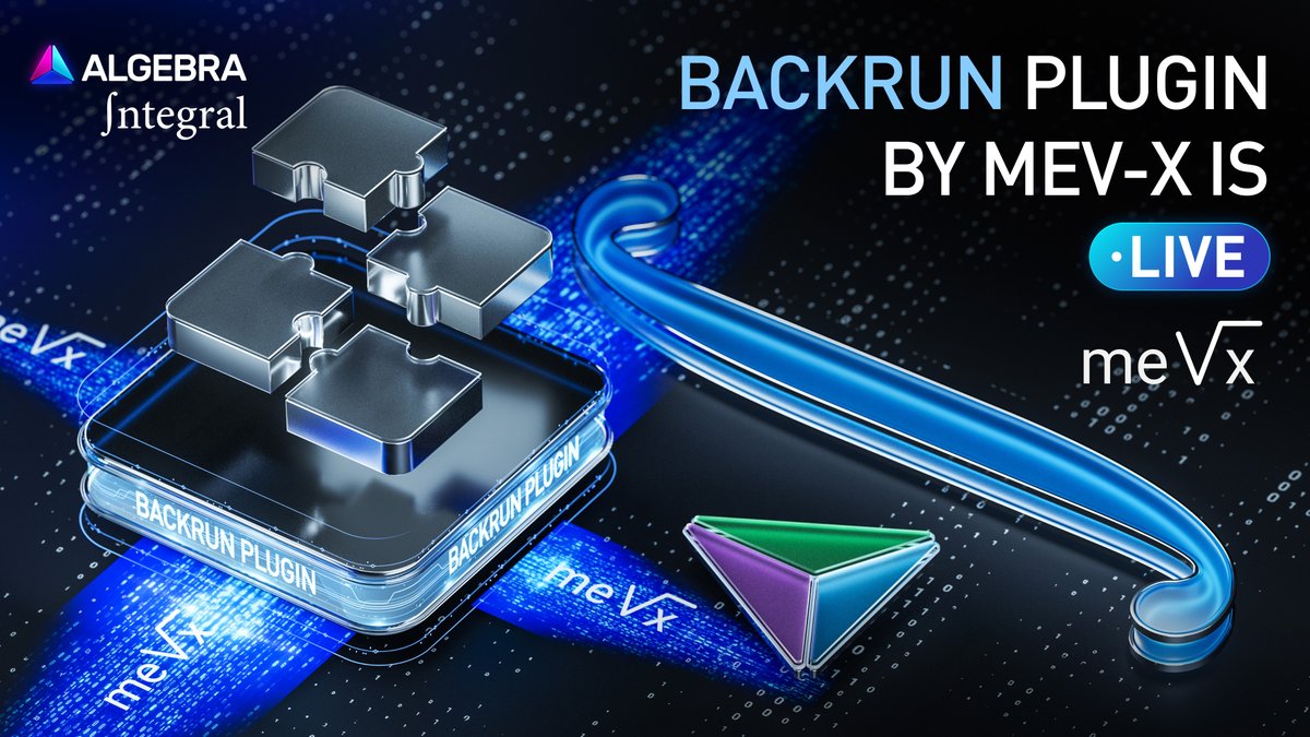 🛡️ MEV-X On-Chain Backrun plugin is live

<a href="/MEV_X_project/">MEV-X</a> Homelander internalizes backrun MEV inside the swap itself, all on-chain, atomic &amp; protocol-native via post-swap hooks.

• No UI, no backend
• Lightweight gas checks
• MEV shared with protocol &amp; traders
