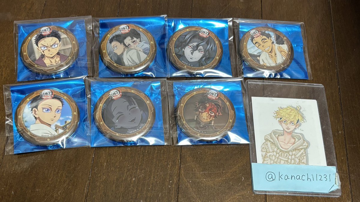 鬼滅の刃 無限城編ufotable Cafe 第四期 ランダム57mm 缶バッジ 譲 狛