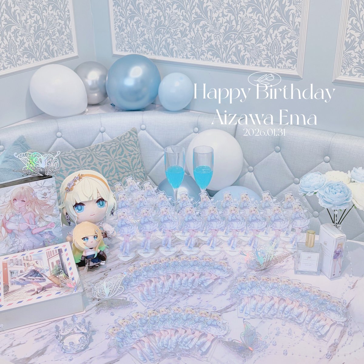 ♡ #藍沢エマ生誕祭2026  #藍沢エマ ♡
Happy Birthday️
︶︶︶︶︶︶︶︶︶
┊ ┊ ┊. ➶ ˚☁️
┊ ┊ ┊ ˚✧
┊ ˚➶ ｡˚  ☁️
✧︎