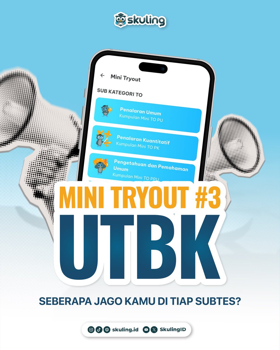 Skuling | Latsol & TO SNBT, TKA, Kedinasan tweet media