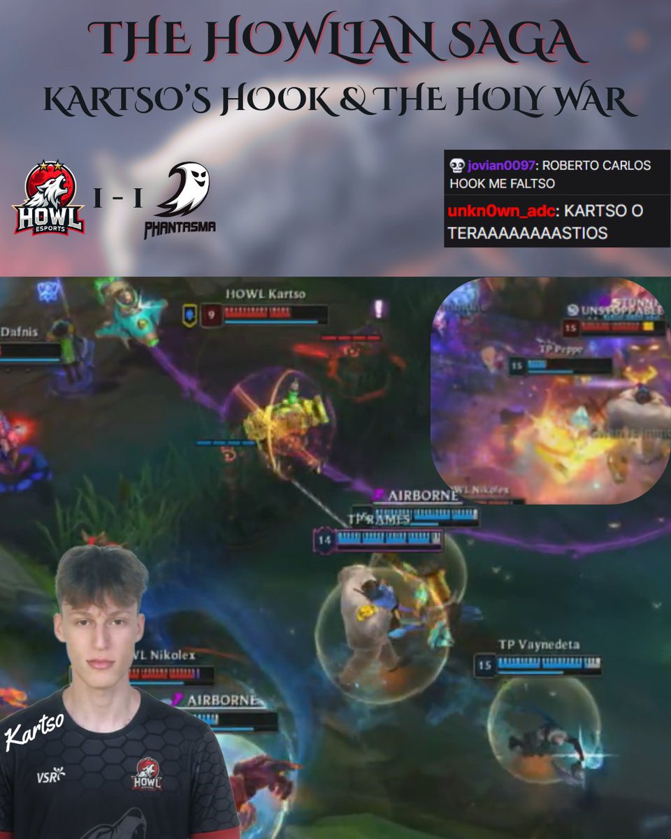 Howl Esports tweet media