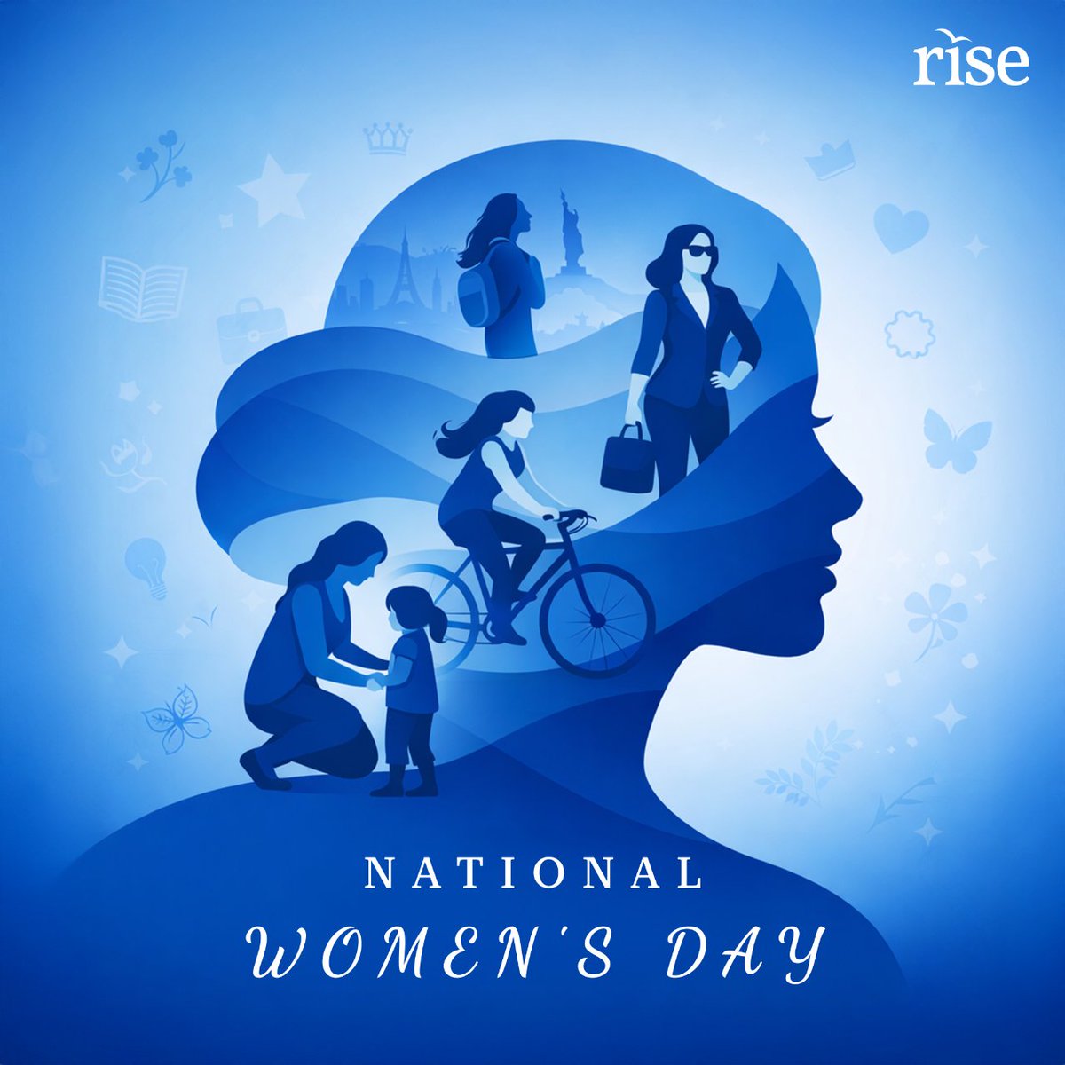 RISE Celebrates Women Who Inspire Progress.

#NationalWomensDay   #WomenInTech #RISEEmpowers
