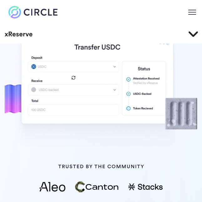 Cardanians_io's tweet photo. USDCx is a relatively new product in the Circle ecosystem. 

It's basically the USDC for non-EVM blockchains.

So far Stacks, Aleo and Canton implemented it just last month.

The next blockchain to implement it will be Cardano $ADA. https://t.co/4wrgNHupnq