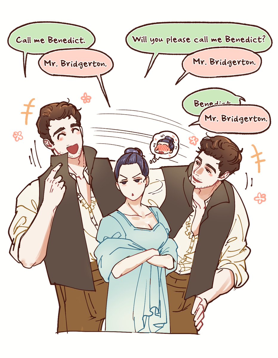 tamayula_tama's tweet image. I watched Bridgerton Season 4 and it was way too good, so I couldn’t resist doodling.
Benophie supremacy.