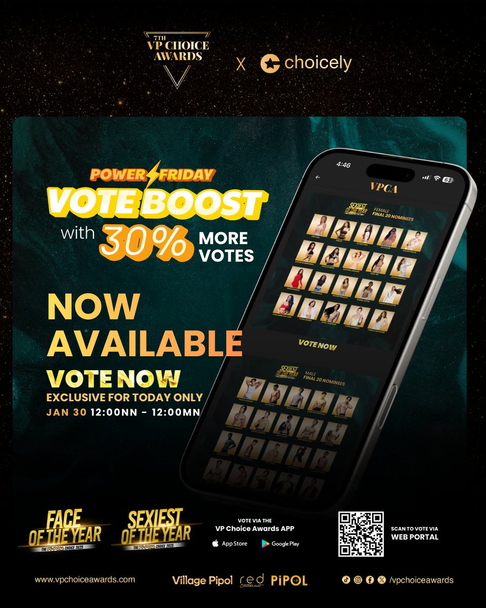 VoteRain_'s tweet photo. RAINDEARS‼️

Don’t forget to purchase votes on VPCA while it’s 30% OFF— valid only until 12 midnight! ⏰

don’t miss this chance, buy now! 🔥 

How to Vote:
🔗 VPCA APP
🔗 https://t.co/uRLubdgAJU…

#RainCelmar | RAINCELMAR https://t.co/5pghOaTiCU