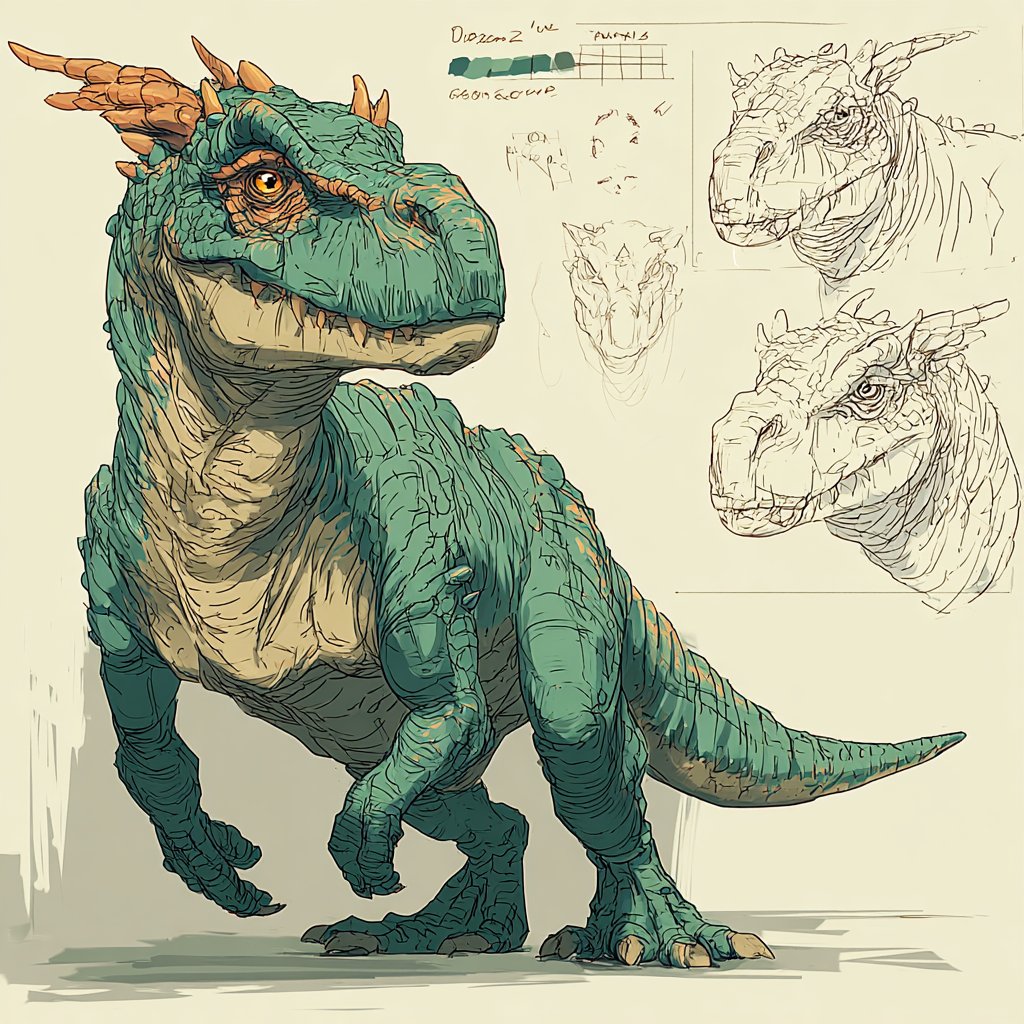 Sketchbook design sheets