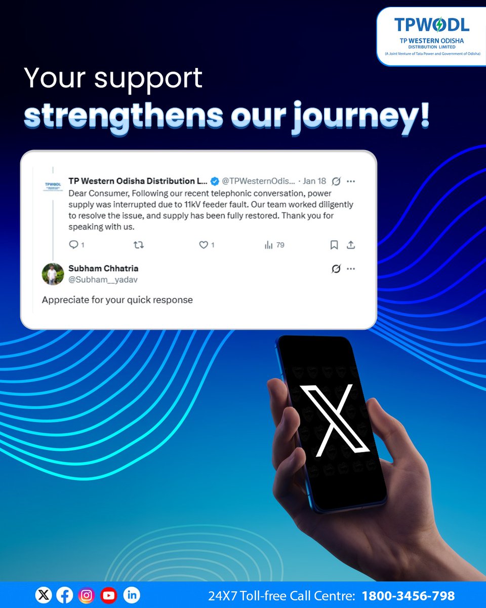 TP Western Odisha Distribution Ltd. tweet media