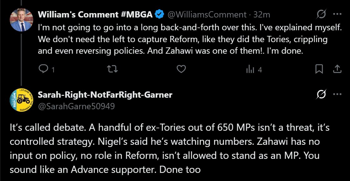 WilliamsComment's tweet image. 😆That moment when someone calls something 'debate' when you don't agree with them, but then BLOCKS you. Utterly pathetic. @SarahGarne50949