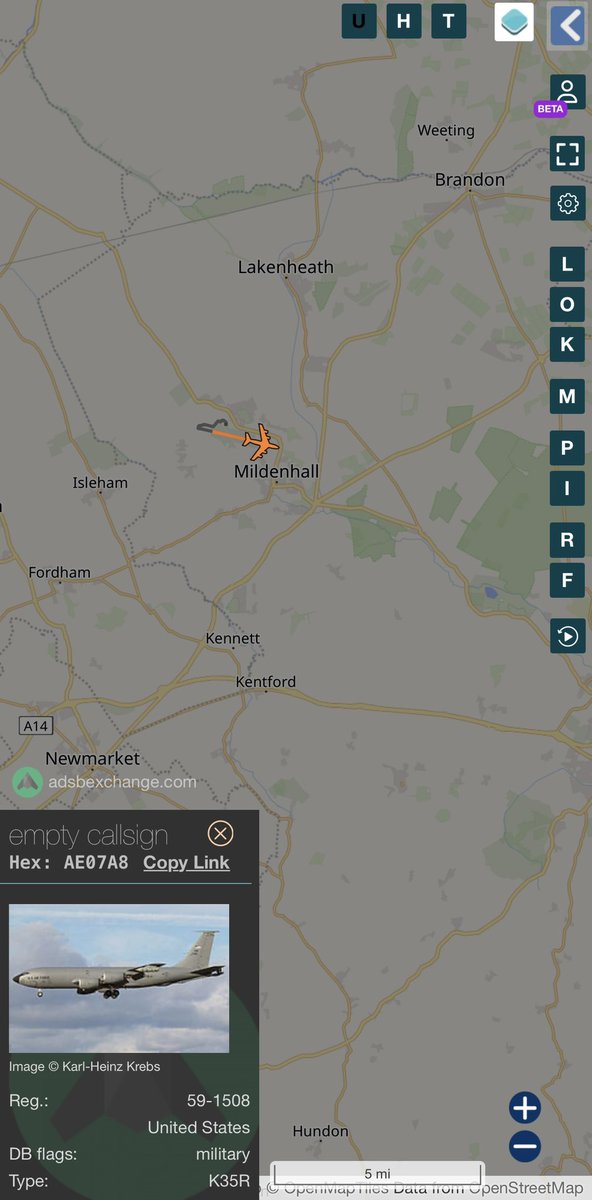 stunorth69's tweet photo. ๐บ๐ธ #USAF KC-135R Stratotanker
59-1508/#AE07A8 /REACH283
Mildenhall (EGUN)>Fairchild (KSKA)
@sipjack1776 @jamjake01 @Saint1Mil @ArmchairAdml
@Gh0str1dr91 https://t.co/nKhBSbVRhE