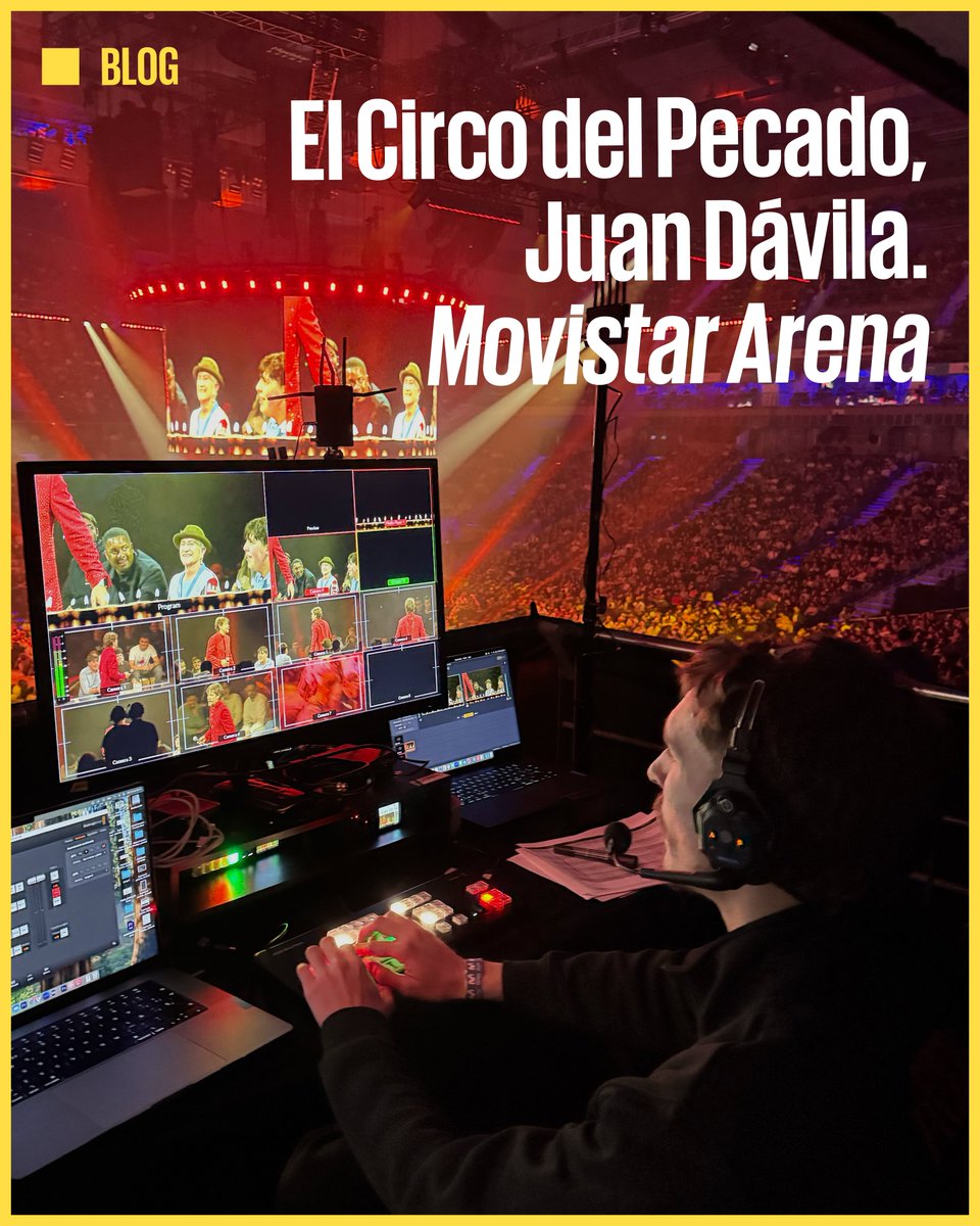 SUPERD_ES's tweet photo. 🎪 El pasado 14 de enero, el Movistar Arena acogió el show de Juan Dávila ante 20.000 espectadores. Innovó con su espectáculo El Circo del Pecado, apostando por un escenario en formato circular (360º) 🎪 

✍️Artículo completo: https://t.co/wGYmPeVxg0 https://t.co/KudFrTc98L