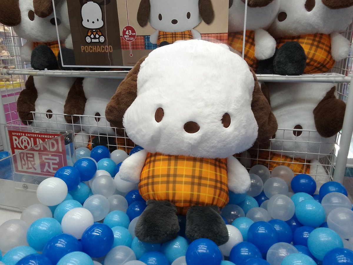 新景品情報】 #ラウンドワン限定プライズ のご紹介です🐕️ チェック