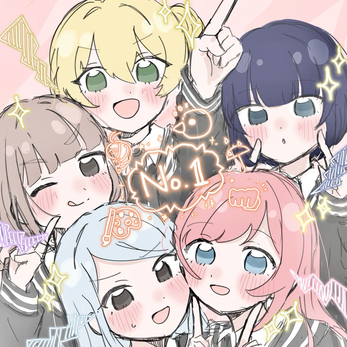 ⚠︎ジャケパロ

シアワセも強さも手に入れて
ギンガも救う❕