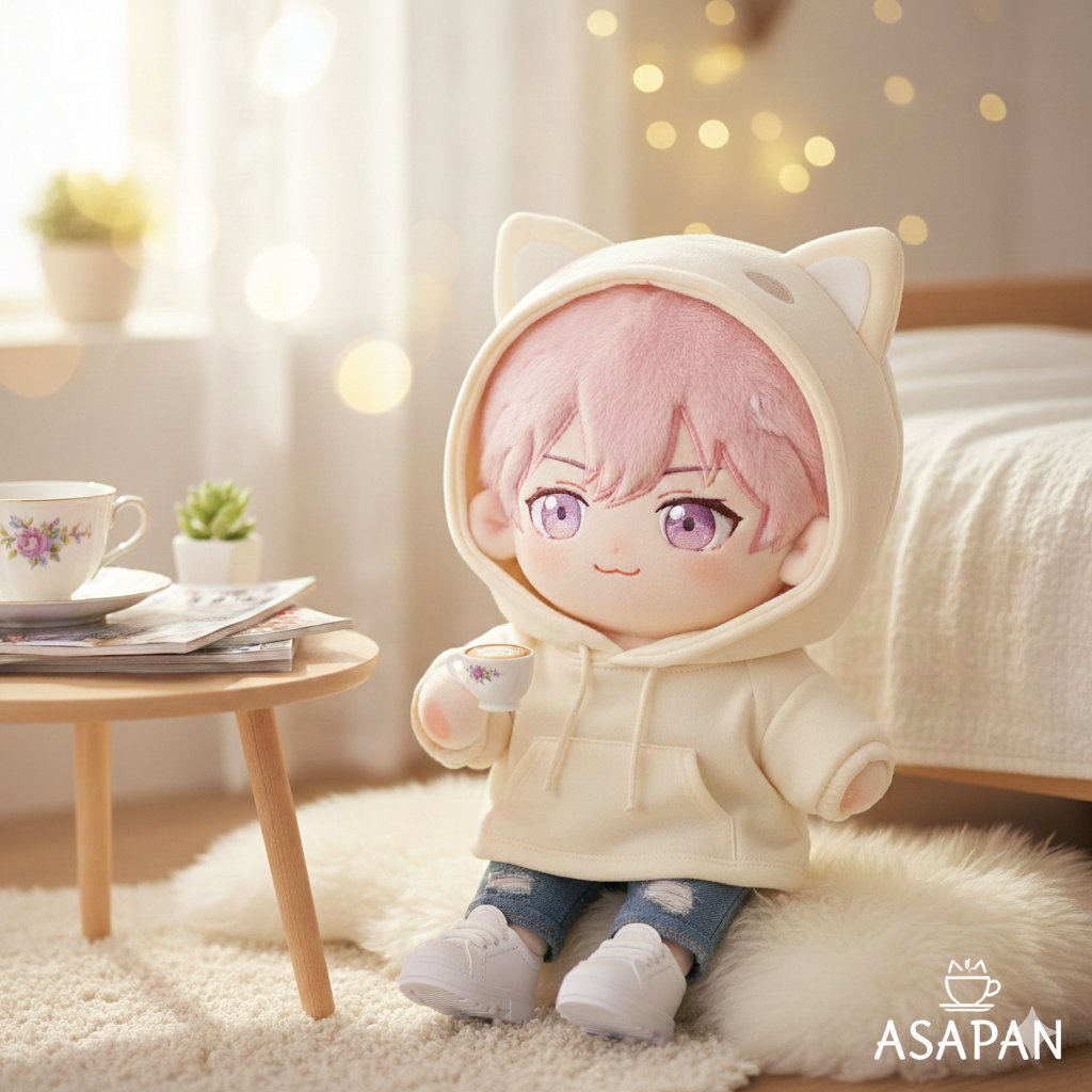 ASAPAN777's tweet photo. ASAPANプロデュースの新作くん☕🐾 甘い雰囲気のイケメンぶりに、見るたびキュンとしちゃう。一緒にお茶タイムするのが最近の楽しみです✨ってなってください。
​#ASAPAN #イケメンマスコット #ぬい撮り #癒やし #推しのいる生活 https://t.co/OEOX8mkkDl
