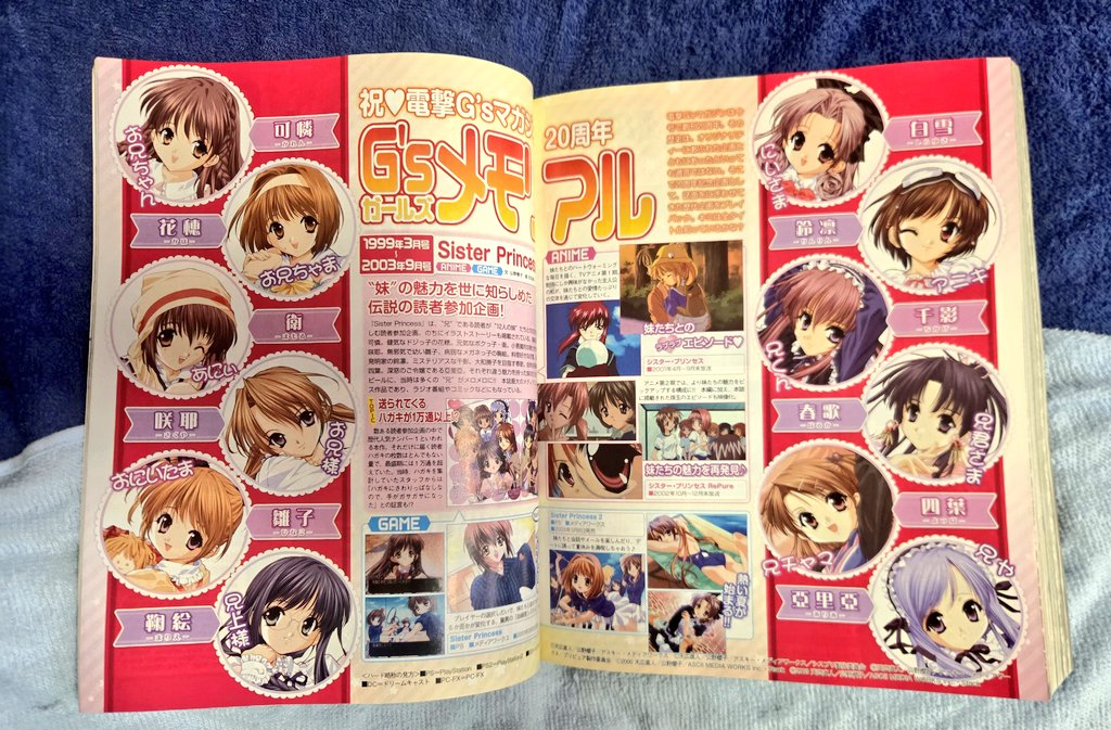 27年前の1999年1月30日電撃G'sマガジンで連載開始になったシスター