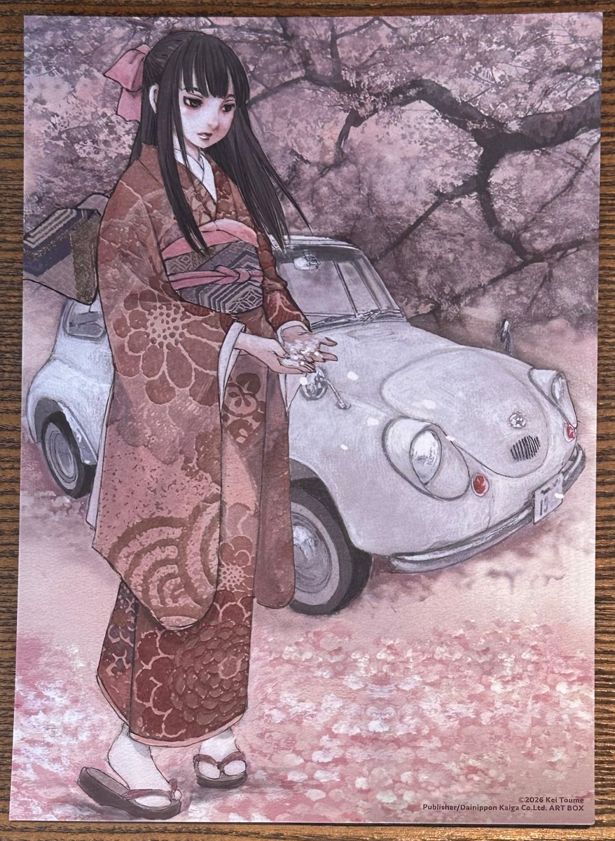 冬目ケイ 画集『花風姿』発売記念 another K POP UP展 】 ＜商品追加の