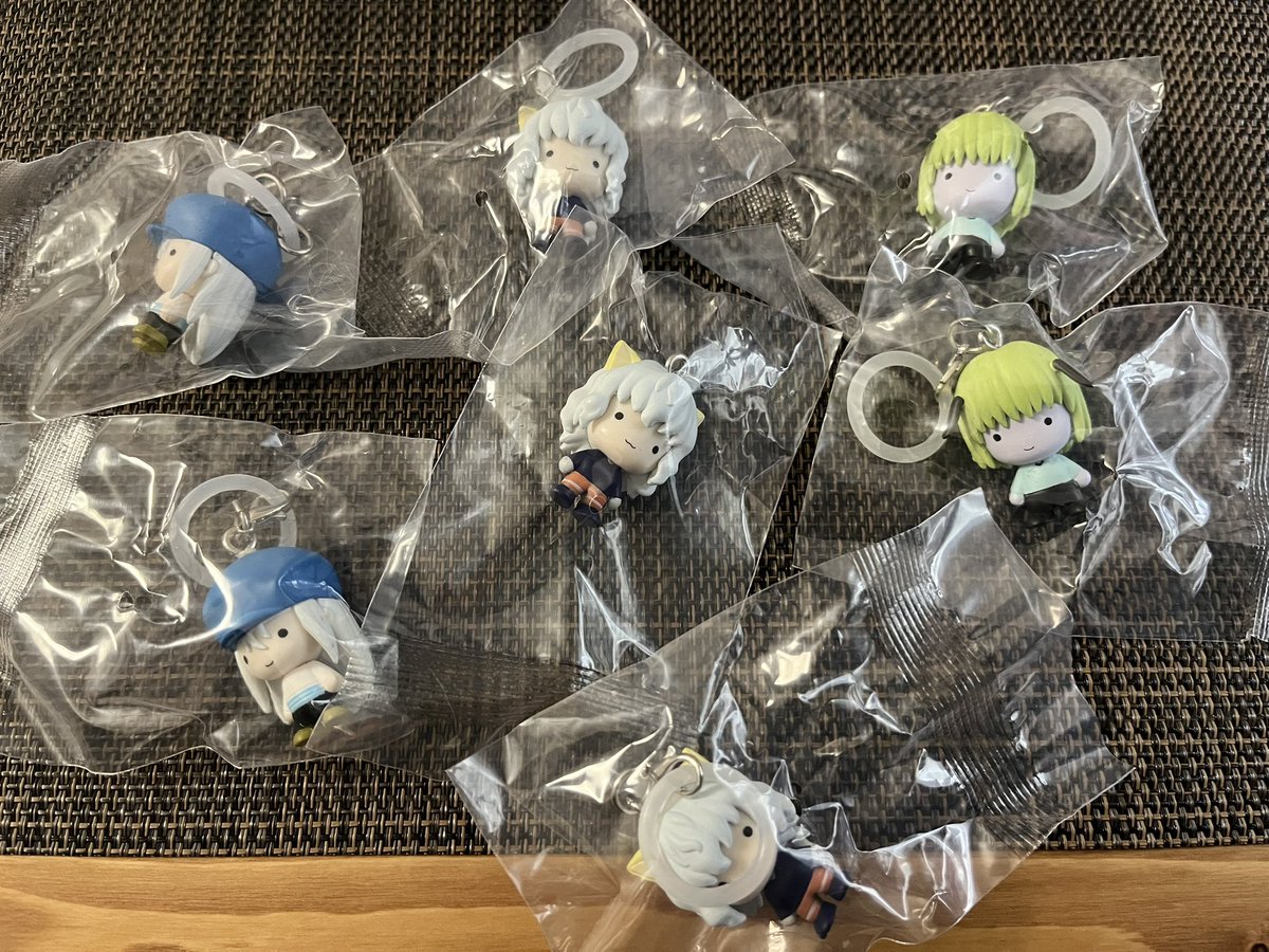 ______Marichan's tweet photo. HUNTER × HUNTER ハンターハンター めじるしアクセサリー ガチャ 交換

[譲]ネフェルピトー、カイト、シャウタプフ

[求]第一弾全員、第二弾全員、メルエム、コムギ

普通郵便にて交換希望です📮
検索からでもお気軽にお声掛け下さい🙇🏻‍♀️
宜しくお願い致します。 https://t.co/6b4fP57BL0