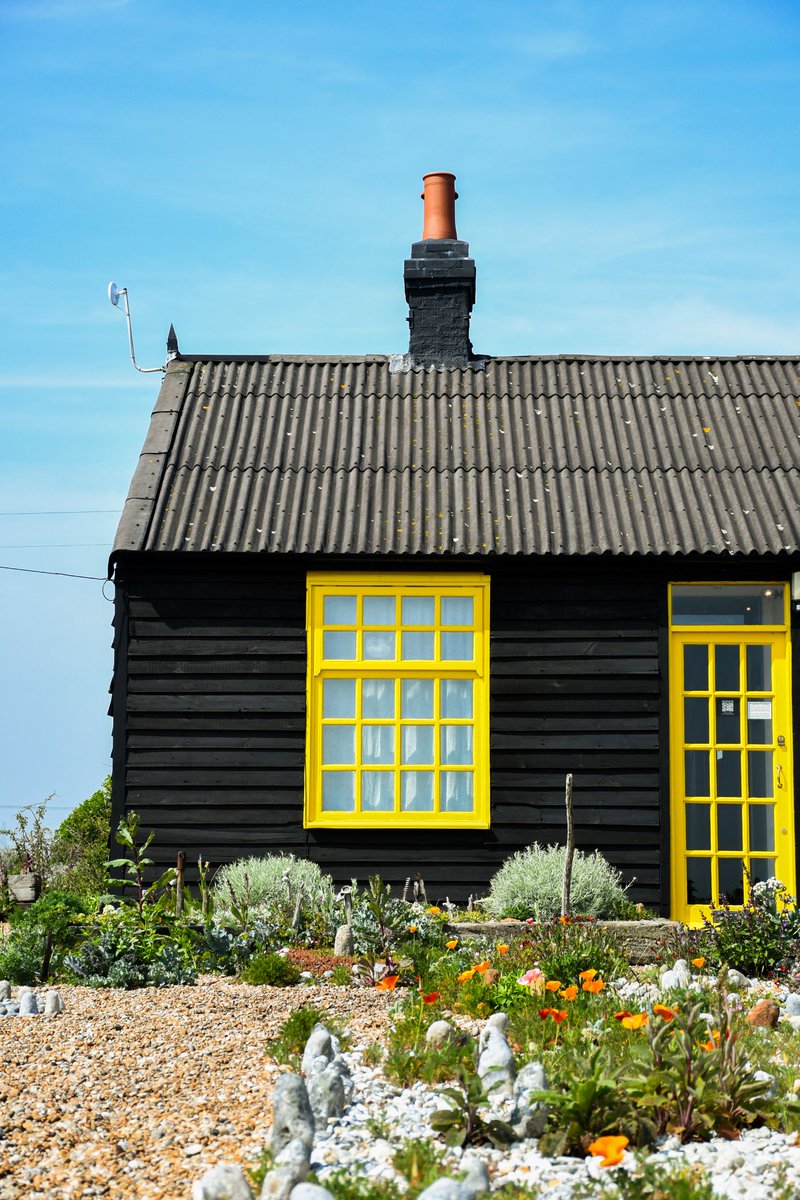 Prospect Cottage. The former sanctuary of the man of many colourful talents - artist and gardener being two of his most well-known - Derek Jarman.

Today on his birthday we wanted to mark one of our much-loved creative figures with recognition of a special place he called home.