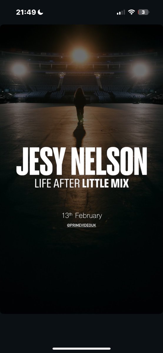 It’s all happening in 2 weeks!! 👏

We will see &amp; hear Jesy’s story across a 6 episode Documentary Series 🎥 

Coming to <a href="/PrimeVideo/">Prime Video</a> GLOBALLY on February 13th 2026