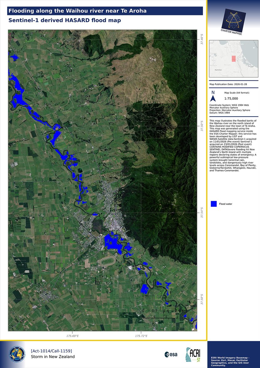 Disasters Charter tweet media