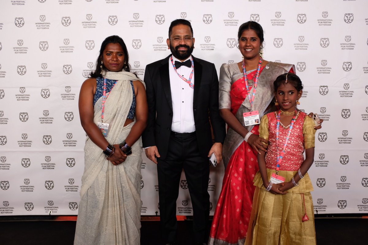 NewtonCinema's tweet photo. A few moments from #IFFR Rotterdam 🤍

Mayilaa, directed by Semmalar Annam and produced by Newton Cinema, is having its World Premiere in the Bright Future section. It  made even more delightful by the fact that all the shows are sold out days ahead of the premiere 💫 https://t.co/x7Z32AvIEF
