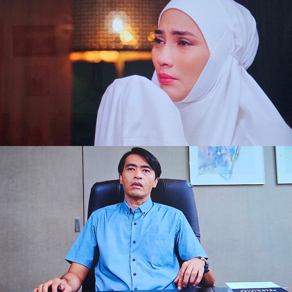 Kain kafan nak kahwin dengan kain buruk (baiti). Rabiyatul ibarat kain sutera yang lembut hatinya. Dah semua jadi kain dalam drama ni. Hehehe... Ulasan episod 18 drama #doayangterlindung semakin menggelegak ye... Love watak sedih <a href="/fashasandha/">fashasandha</a>  #ulasanedtv