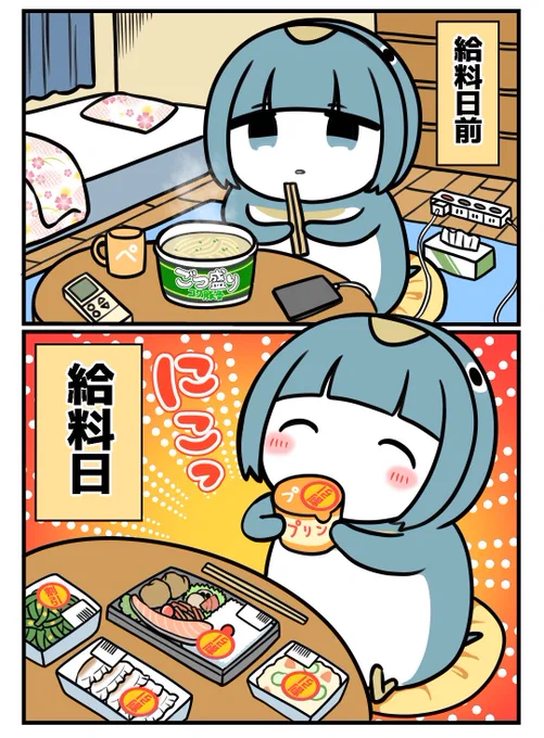 給料日ペンギン!! 