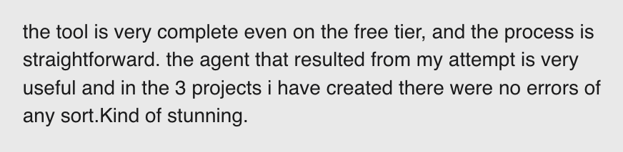 aaronwhite's tweet photo. I've built a lot of successful products, but only @appy_ai seems to regularly get unprompted praise like this: https://t.co/N6bhhP9wD6
